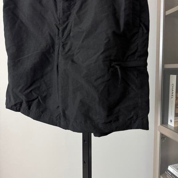 3sixteen Black Nylon Trail Shorts Small NEW Adjustable Buckle Belt Cargo Pocket - Picture 4 of 7